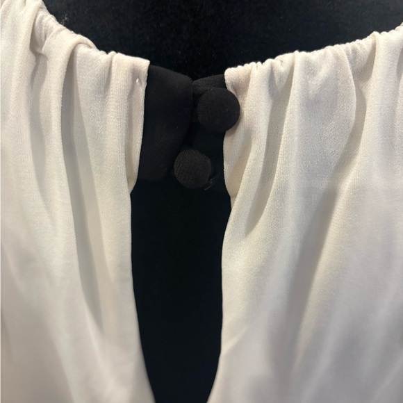 London Times NWOT Chevron Colorblock Keyhole Halter Maxi Dress Sz 6 - Picture 5 of 7